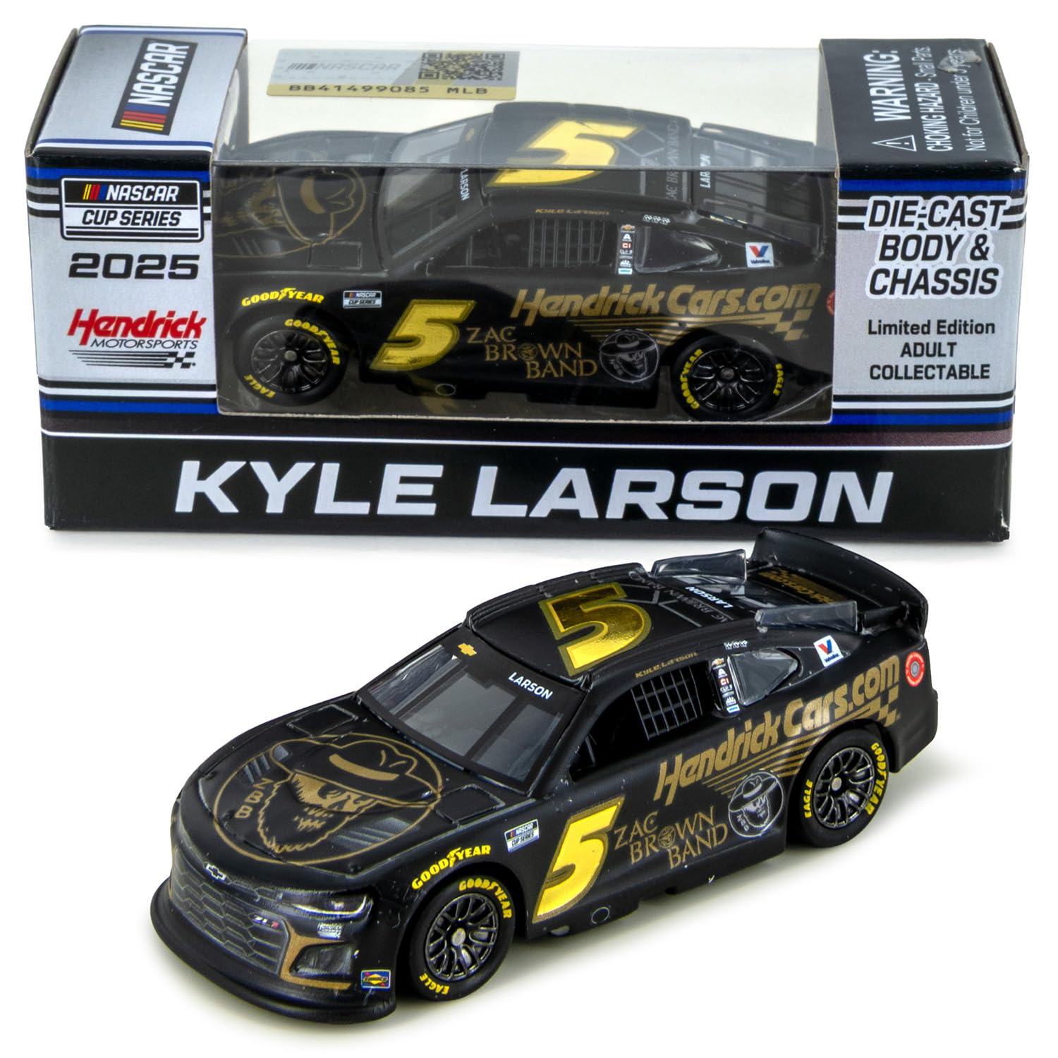 Amazon.com: Kyle Larson 2025 HendrickCars/ZBB 1:64 ARC Diecast Car